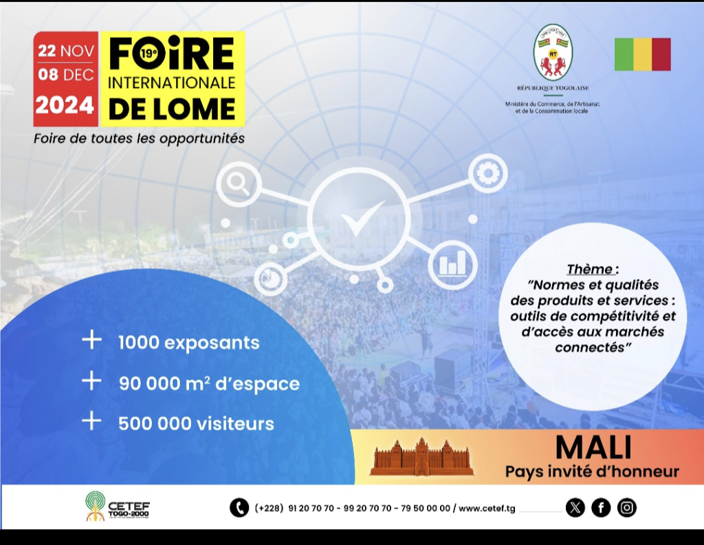 Cetef Rumeurs de recrutement en cours pour la Foire Internationale de Lomé ...